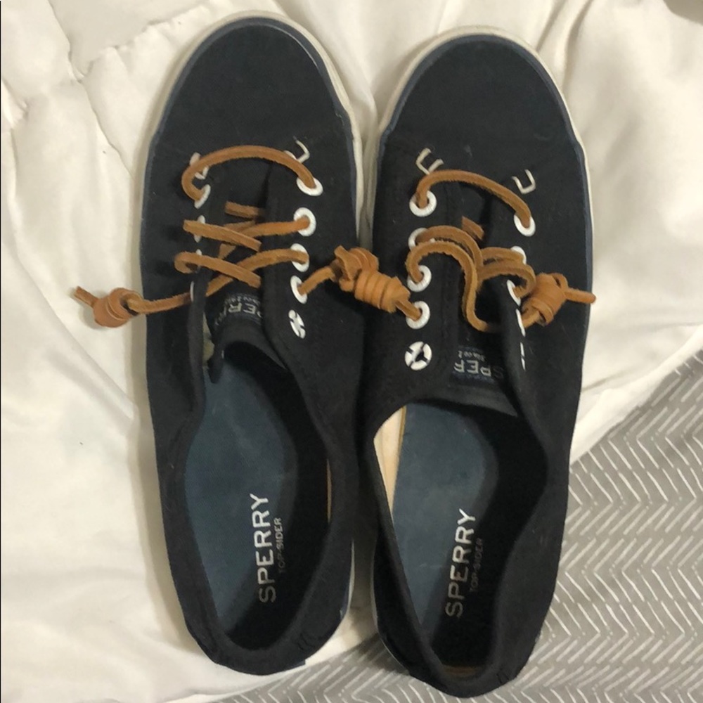 Size 7 Sperry slip ons